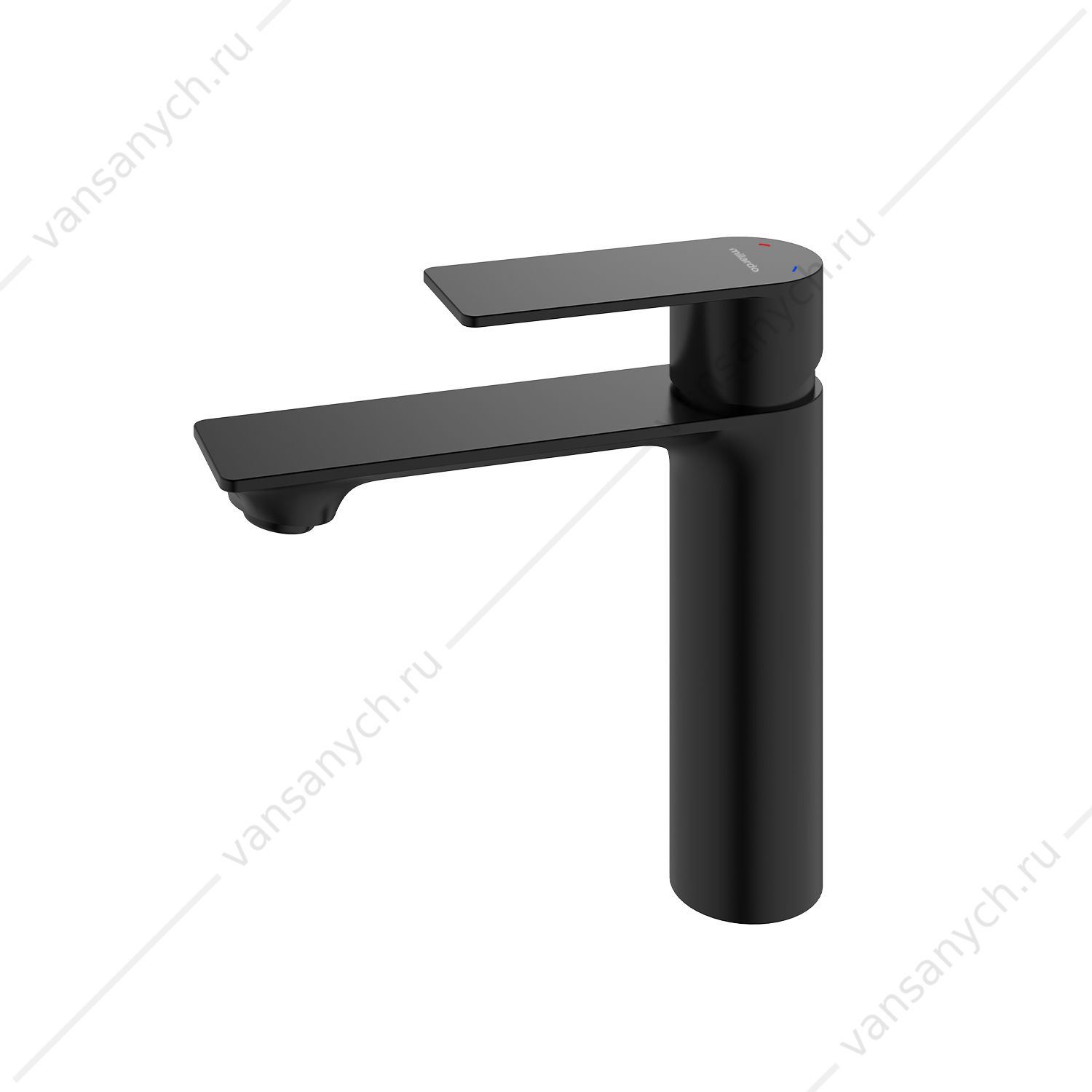 Смеситель для раковины, чёрный матовый, Maze, Milardo, MAZBL00M01 Milardo (Россия) купить в Тюмени (Ван Саныч™)