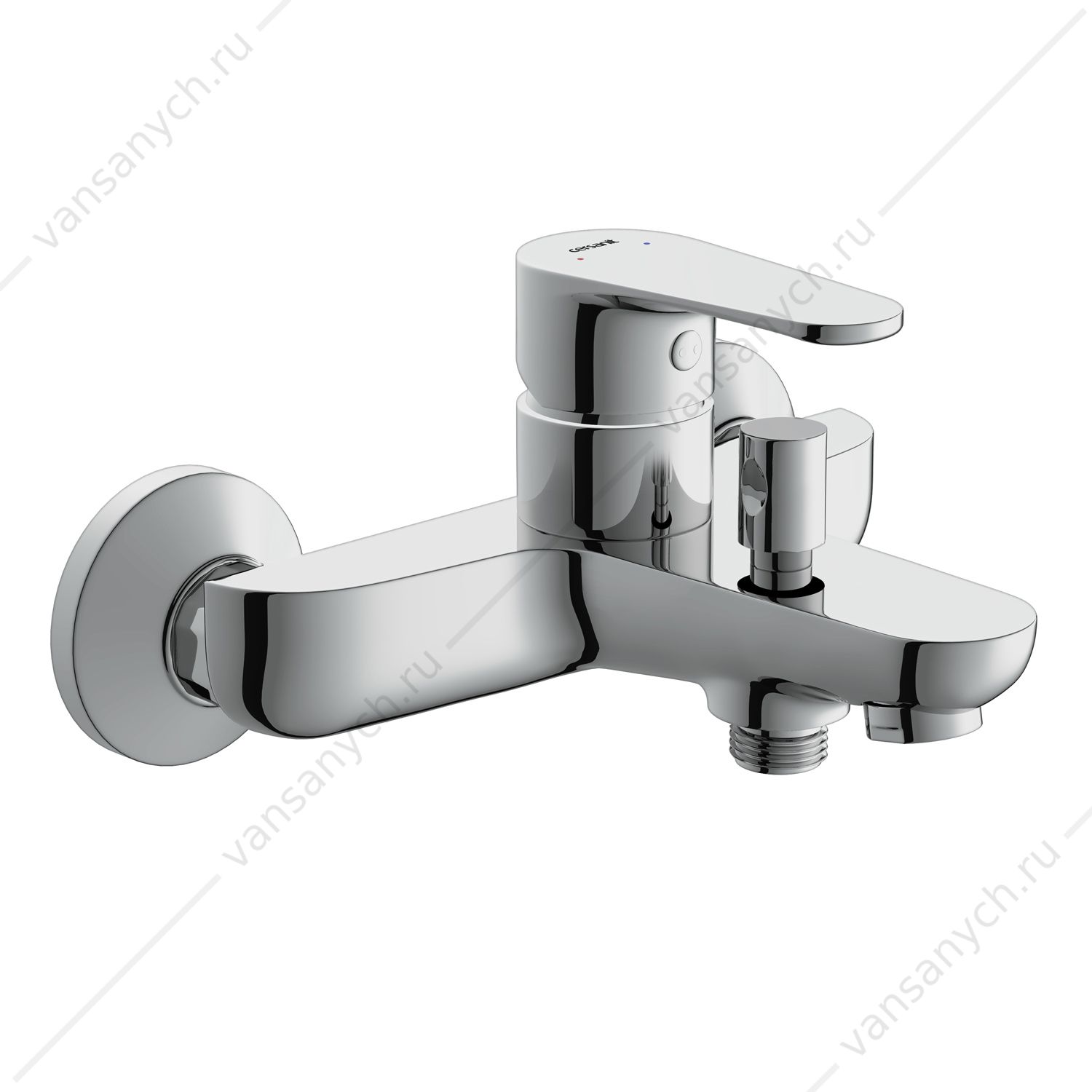 00-00006349 Смеситель для ванны CERSANIT CERSANIA , 63031 Cersanit (Польша) купить в Тюмени (Ван Саныч™)