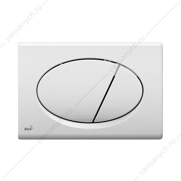 Бачок для унитаза для замурования в стену AM112 с кнопкой M70 белой AlcaPlast (Чехия) купить в Тюмени (Ван Саныч™)
